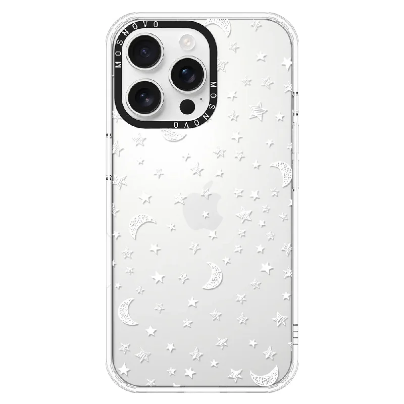 Night Moon Sky Phone Case - iPhone 16 Pro Max Case