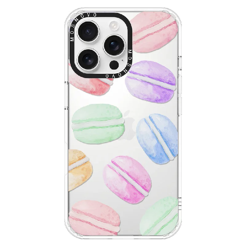 Pastel Macaron Phone Case - iPhone 16 Pro Max Case