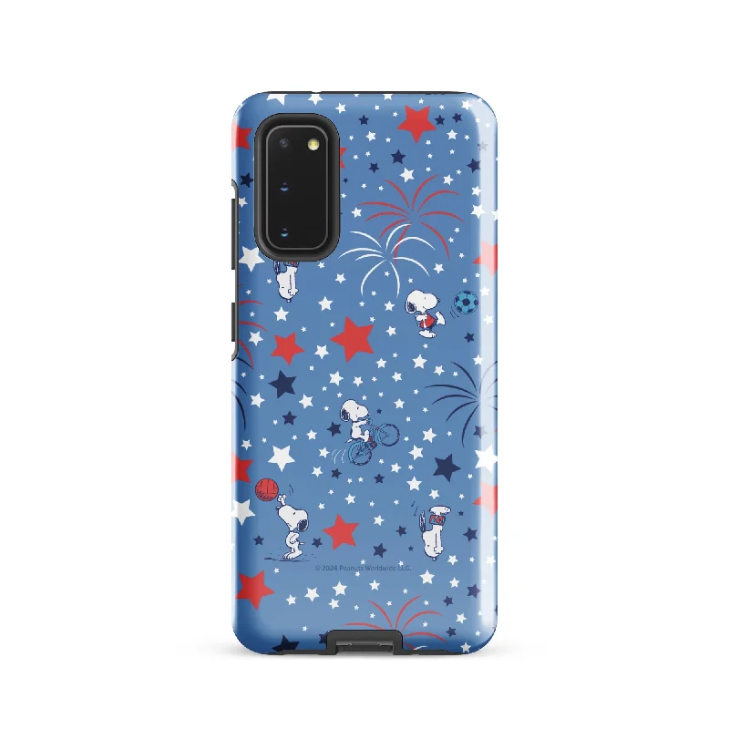 Snoopy Sports and Stars Samsung Case