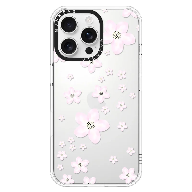 Pink Cherry Blossom Phone Case - iPhone 16 Pro Max Case