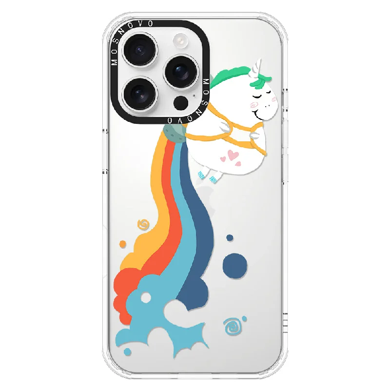 Rainbow Unicorn Phone Case - iPhone 16 Pro Max Case