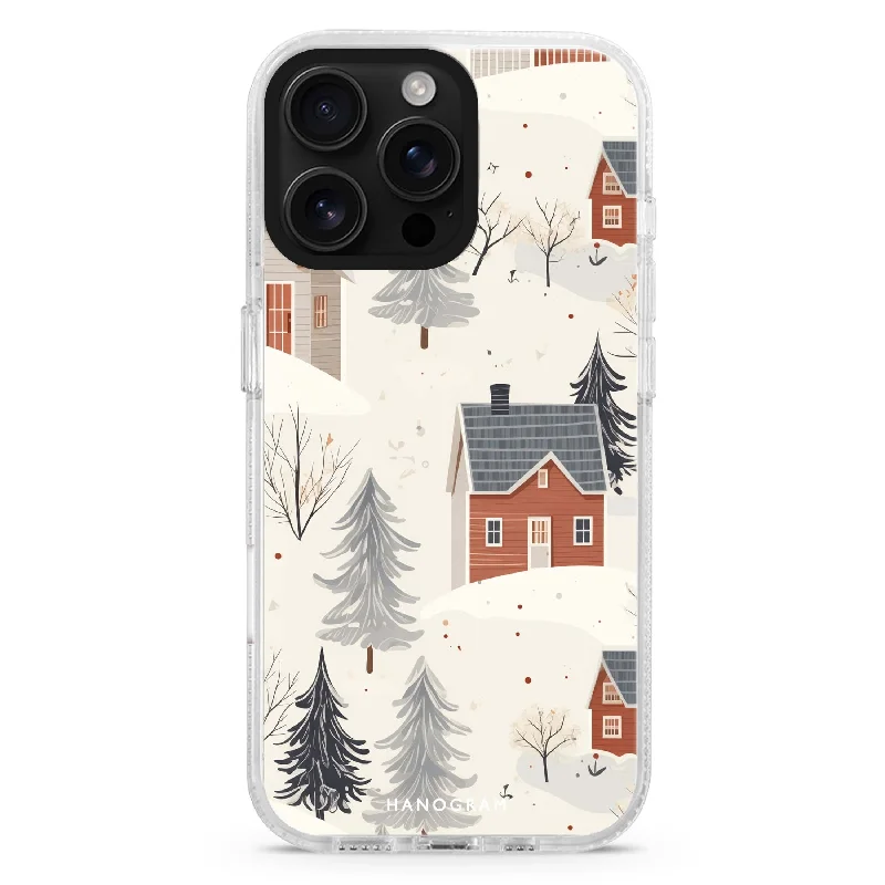 Rustic Christmas Glow iPhone Ultra Clear Case