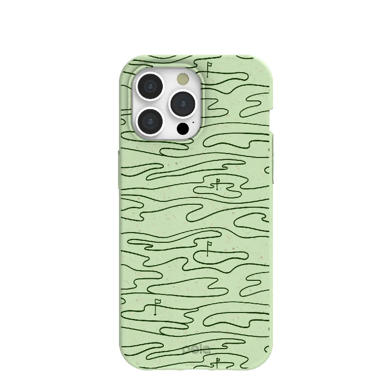 Sage Green Fairway iPhone 15 Pro Max Case