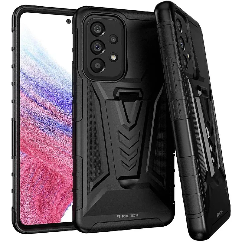 Samsung Galaxy A53 5G Dual-Layer Holster Case with Kickstand