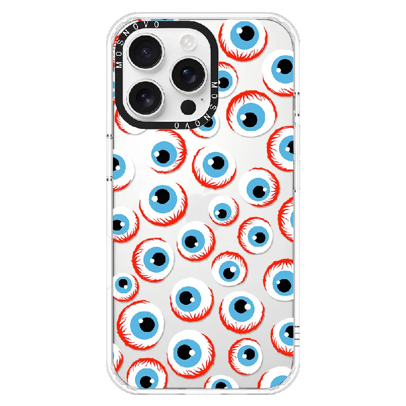 Scary Eyeball Phone Case - iPhone 16 Pro Max Case