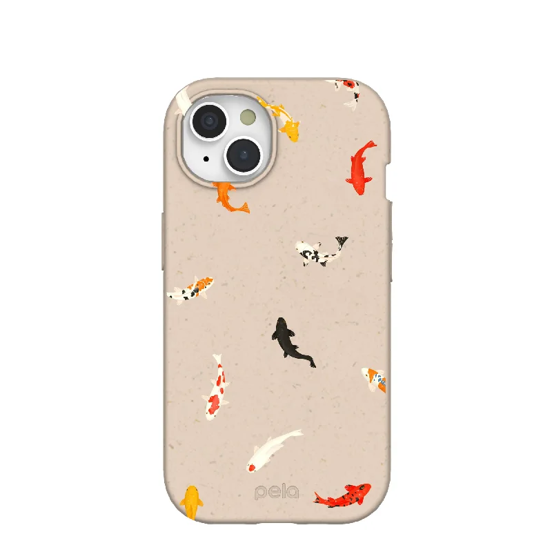 Seashell Lil Koi iPhone 15 Case