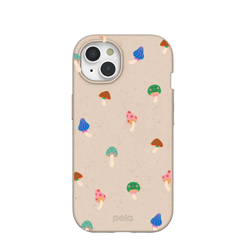 Seashell Lil Shrooms iPhone 15 Case