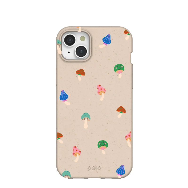 Seashell Lil Shrooms iPhone 15 Plus Case