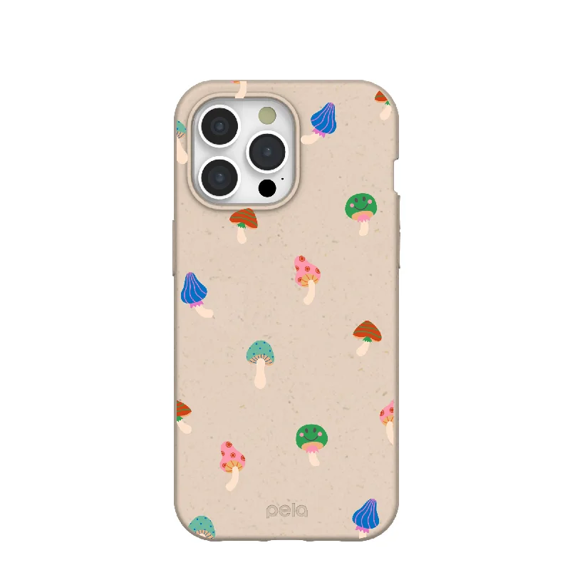 Seashell Lil Shrooms iPhone 15 Pro Max Case