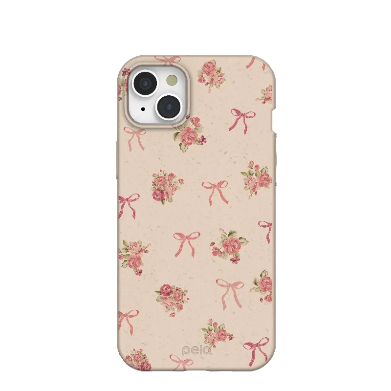 Seashell Roses and Bows iPhone 15 Plus Case