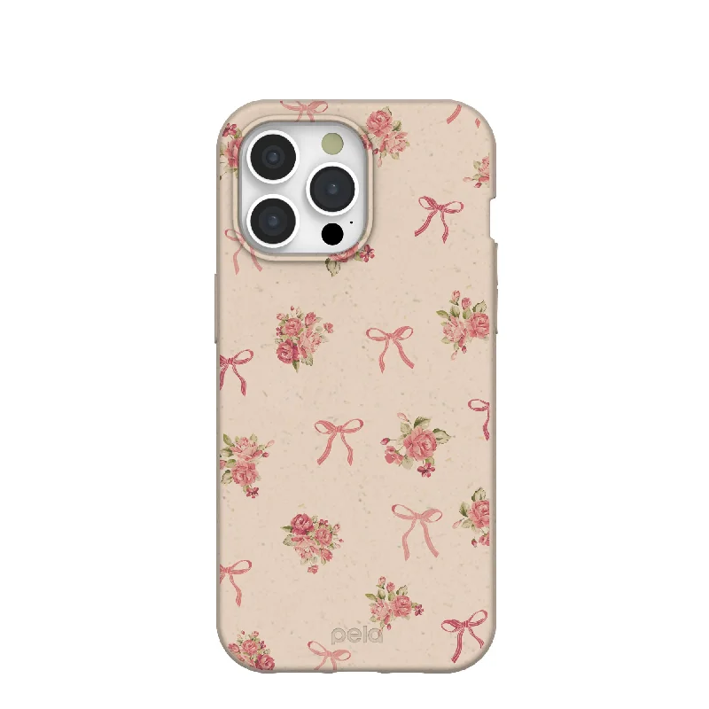 Seashell Roses and Bows iPhone 15 Pro Max Case