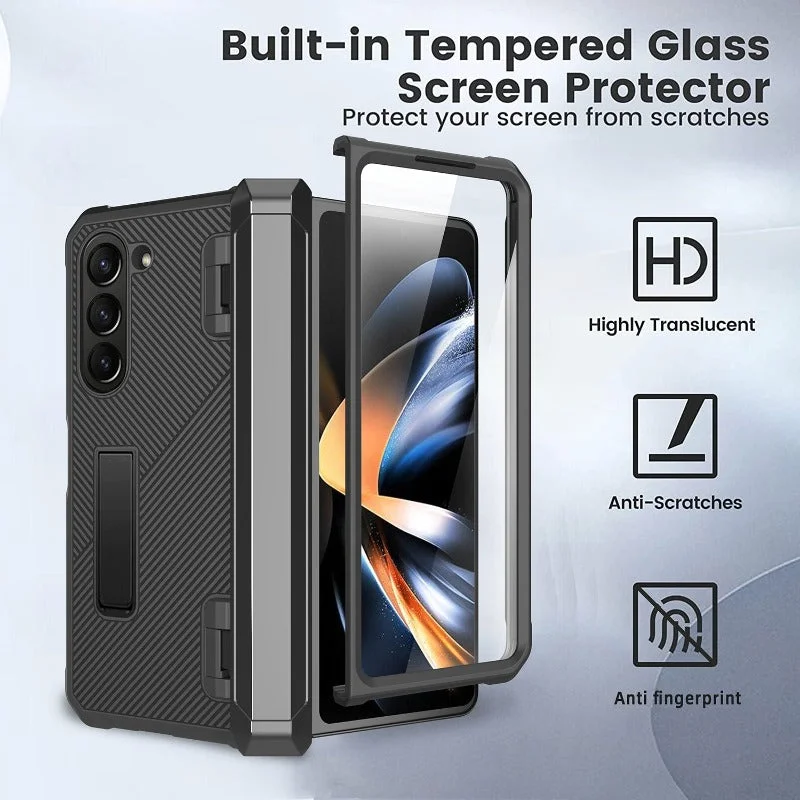 Shock Absorption Tough Rugged Armor Phone Case For Samsung Galaxy Z Fold5 4