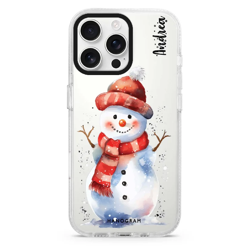 Snowman’s Midnight Magic iPhone Ultra Clear Case