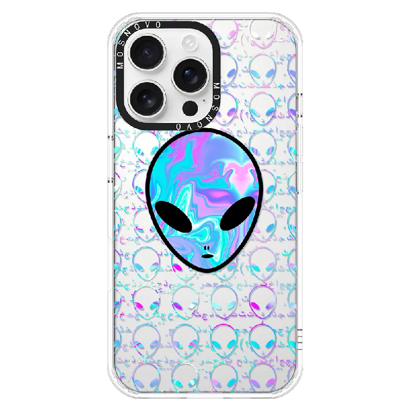 Space Alien Phone Case - iPhone 16 Pro Max Case