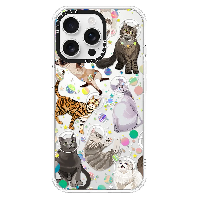 Space Cat Phone Case - iPhone 16 Pro Max Case