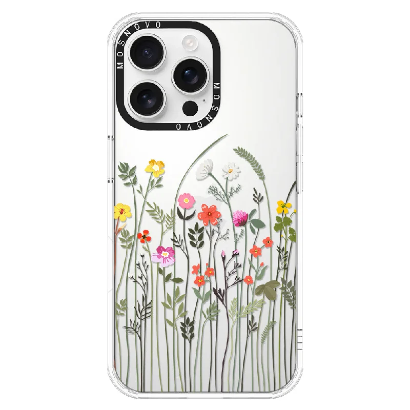 Spring Wildflower Phone Case - iPhone 16 Pro Max Case