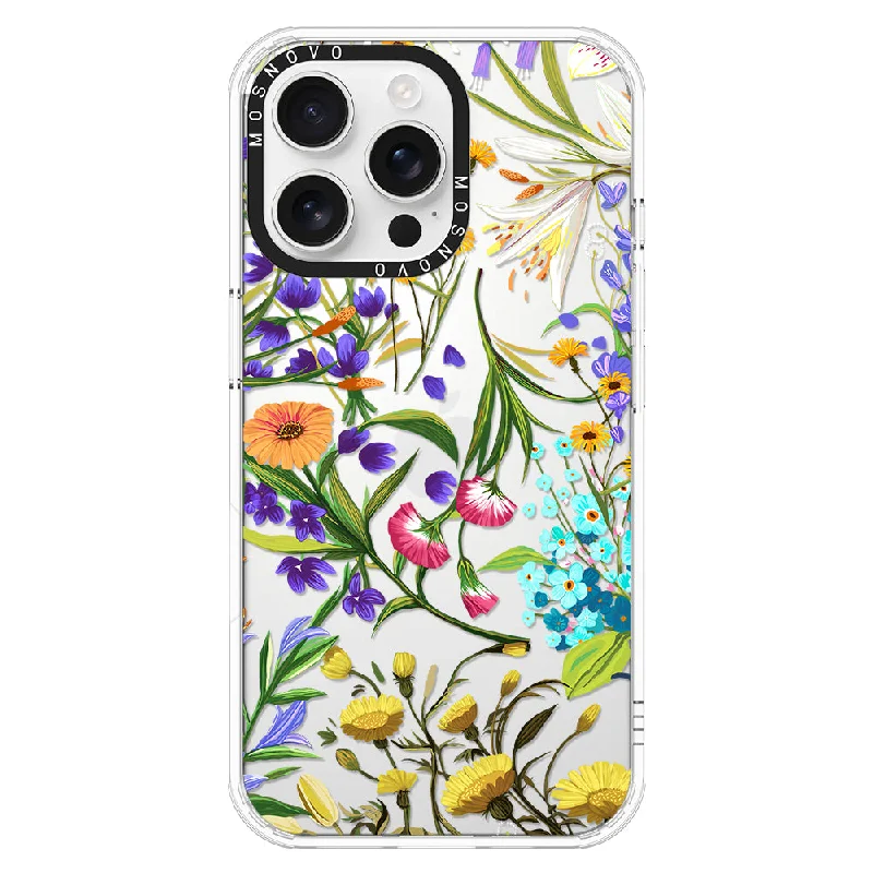 Summer Flower Holidays Phone Case - iPhone 16 Pro Max Case