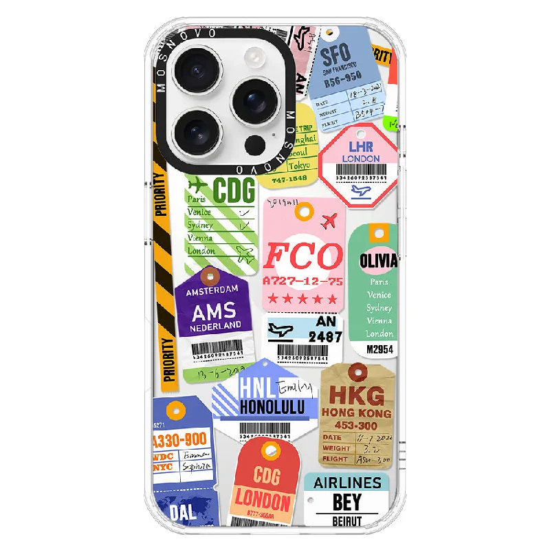 Ticket Label Phone Case - iPhone 16 Pro Max Case