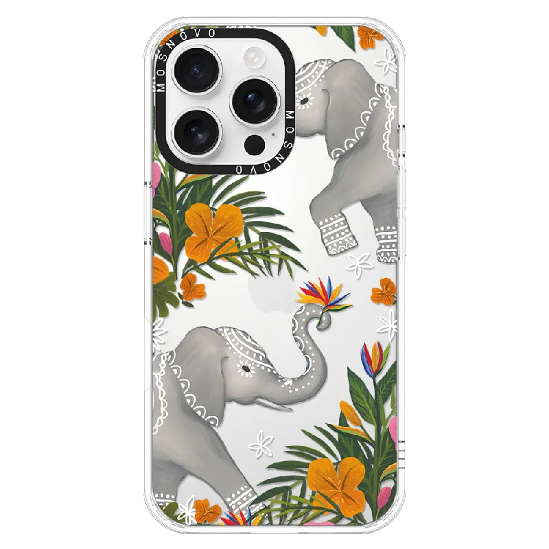 Tribal Elephant Phone Case - iPhone 16 Pro Max Case