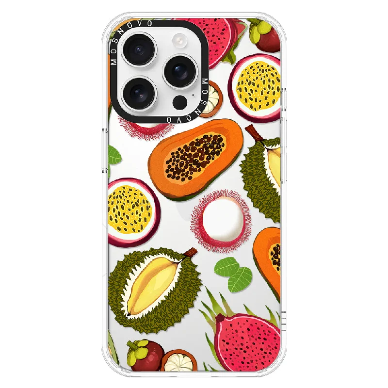 Tropical Fruits Phone Case - iPhone 16 Pro Max Case