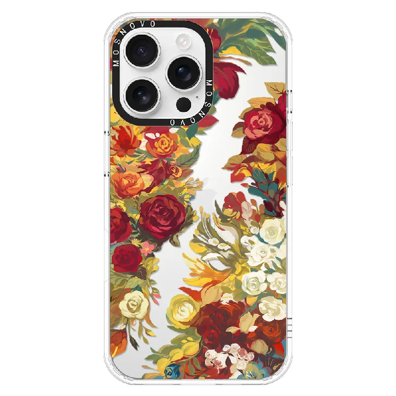 Vintage Flower Garden Phone Case - iPhone 16 Pro Max Case