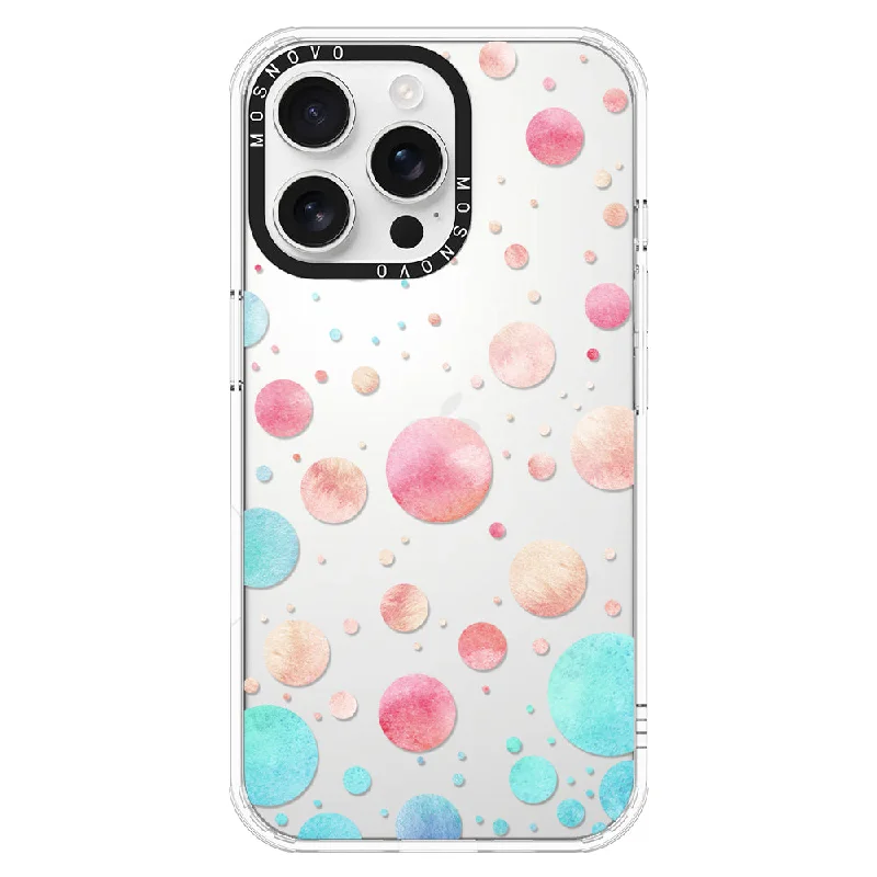 Watercolor Polka Dot Phone Case -  iPhone 16 Pro Max Case