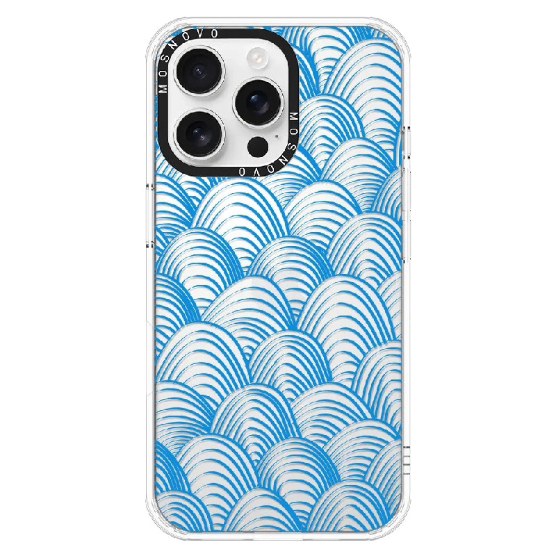 Wave Art Phone Case - iPhone 16 Pro Max Case