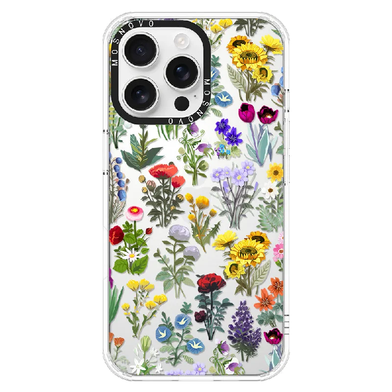 Wildflowers Phone Case - iPhone 16 Pro Max Case