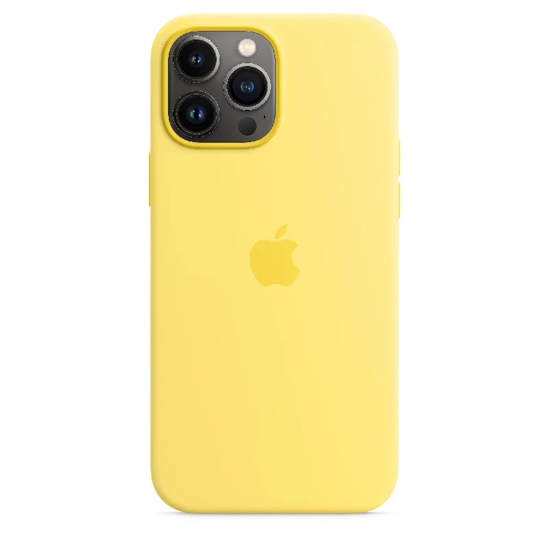 Apple iPhone 13 Pro Max Silicone Case - Lemon Zest - Brand New