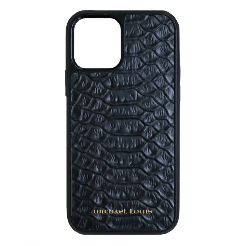 Black Python iPhone 13 Case