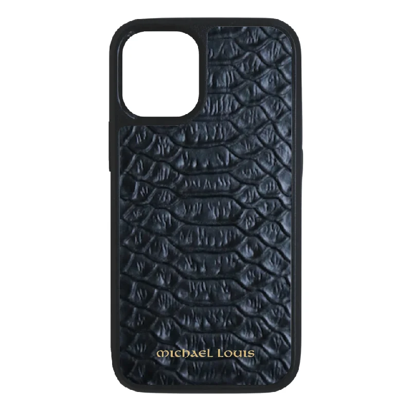 Black Python iPhone 14 Case