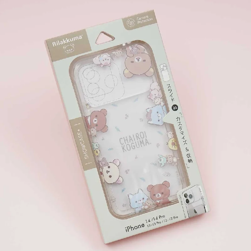 Chairoikoguma & Friends Phone Case for iPhone 14 / 14 Pro