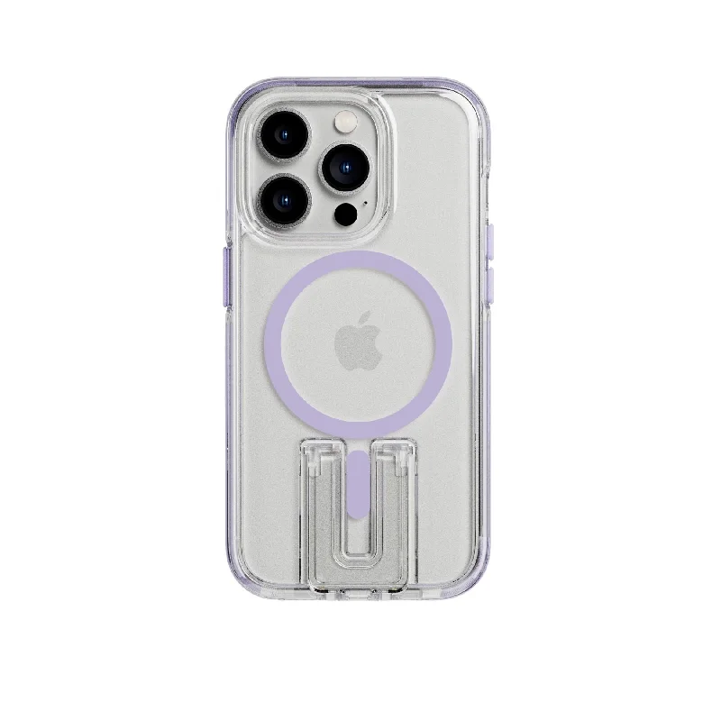 EvoCrystal Kick - Apple iPhone 14 Pro Case MagSafe® Compatible - Lilac