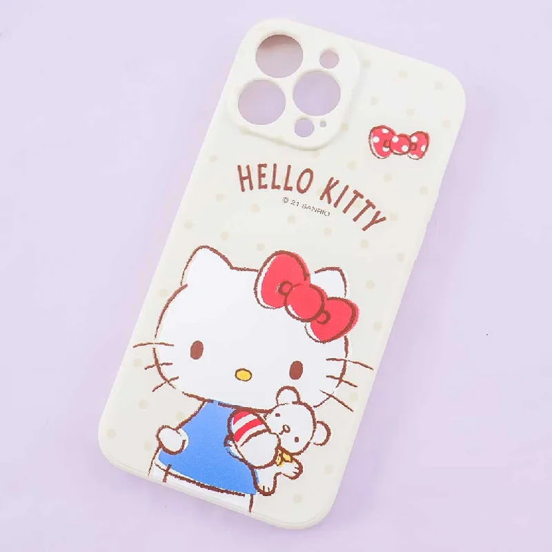 Hello Kitty & Bear Protective Case for iPhone 13 Pro Max