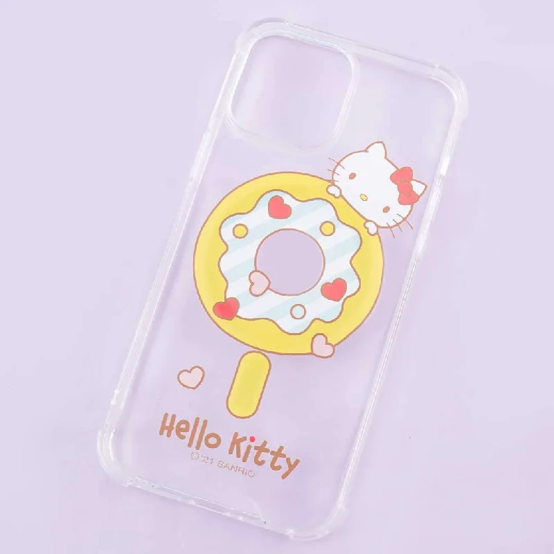 Hello Kitty Donut Clear MagSafe Phone Case for iPhone 13 Pro Max