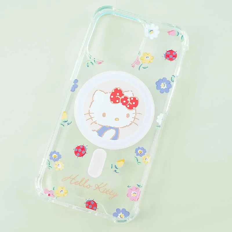 Hello Kitty Flower MagSafe Phone Case for iPhone 13 Pro