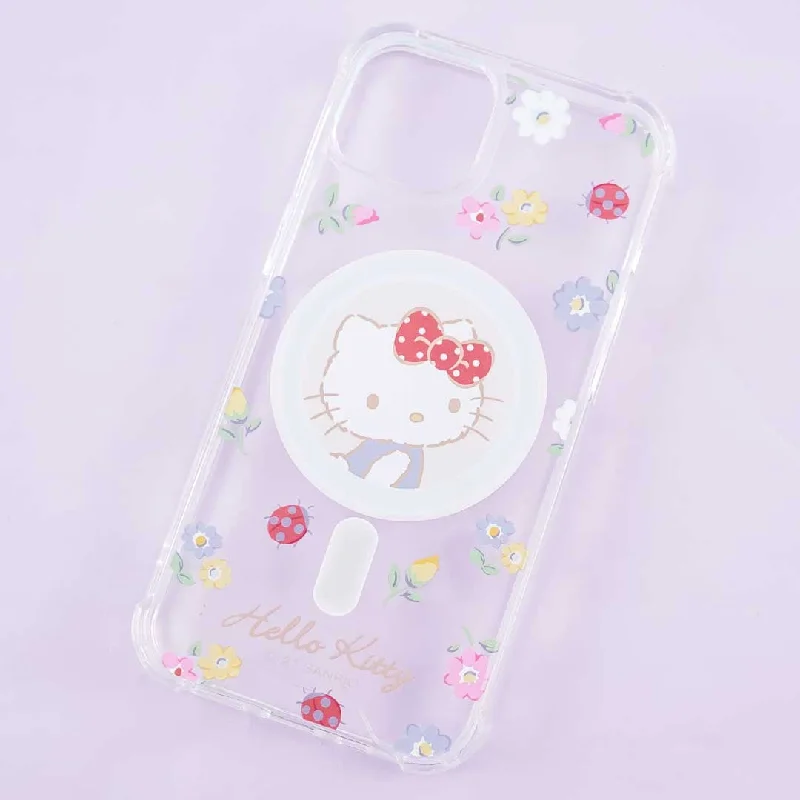 Hello Kitty Flower MagSafe Phone Case for iPhone 13