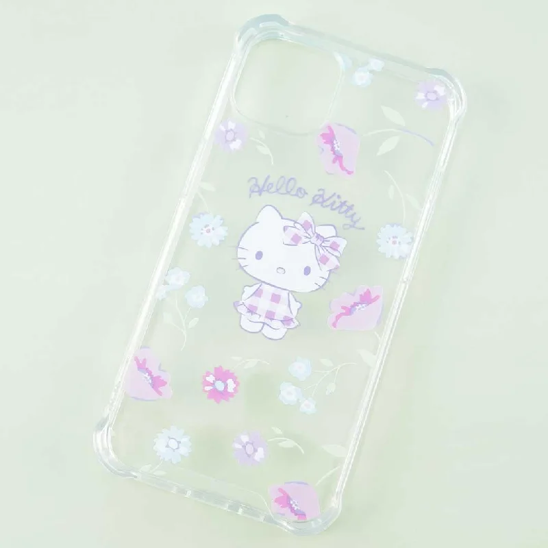 Hello Kitty Lilac Floral Dream Clear Phone Case for iPhone 13