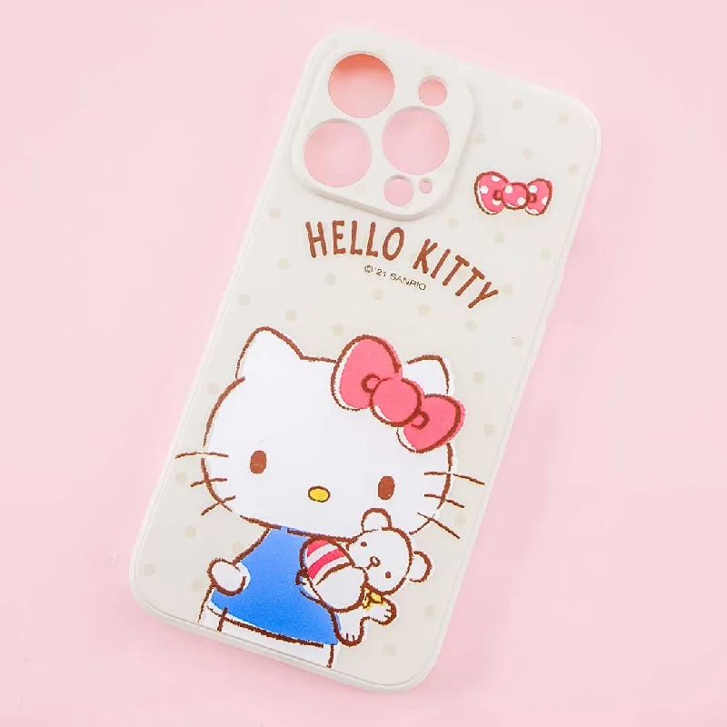 Hello Kitty’s Teddy Bear Soft Phone Case for iPhone 13 Pro