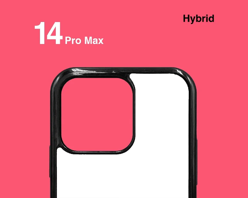 Hybrid 2-in-1 Sublimation Cases for Apple iPhone 14 Pro Max