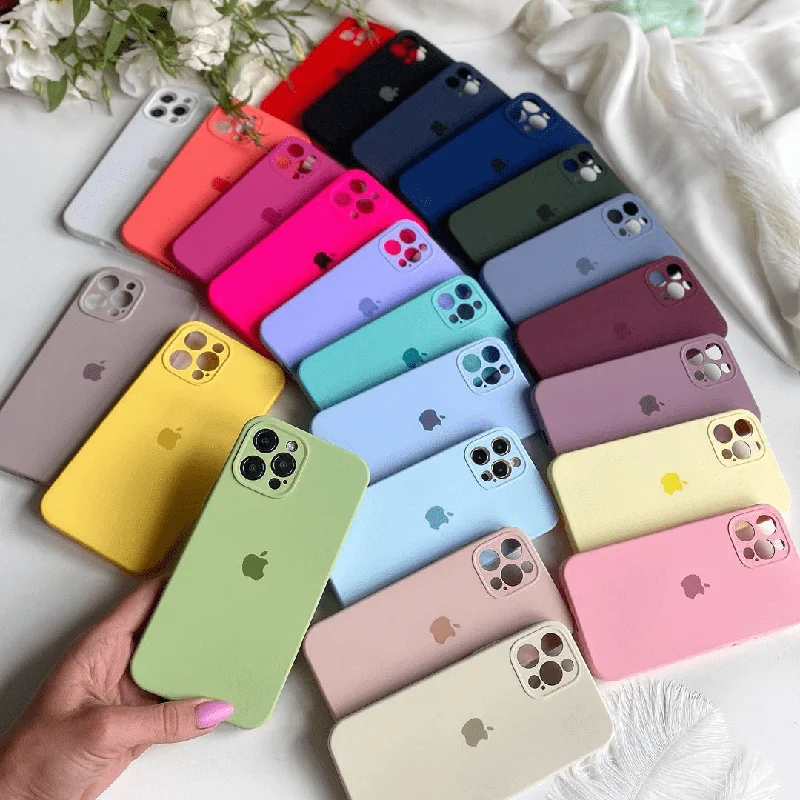 iPhone 13 Camera Protection Silicone Cases