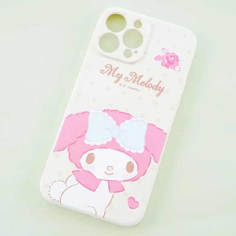 My Melody Polka Dot Soft Phone Case for iPhone 13 Pro Max