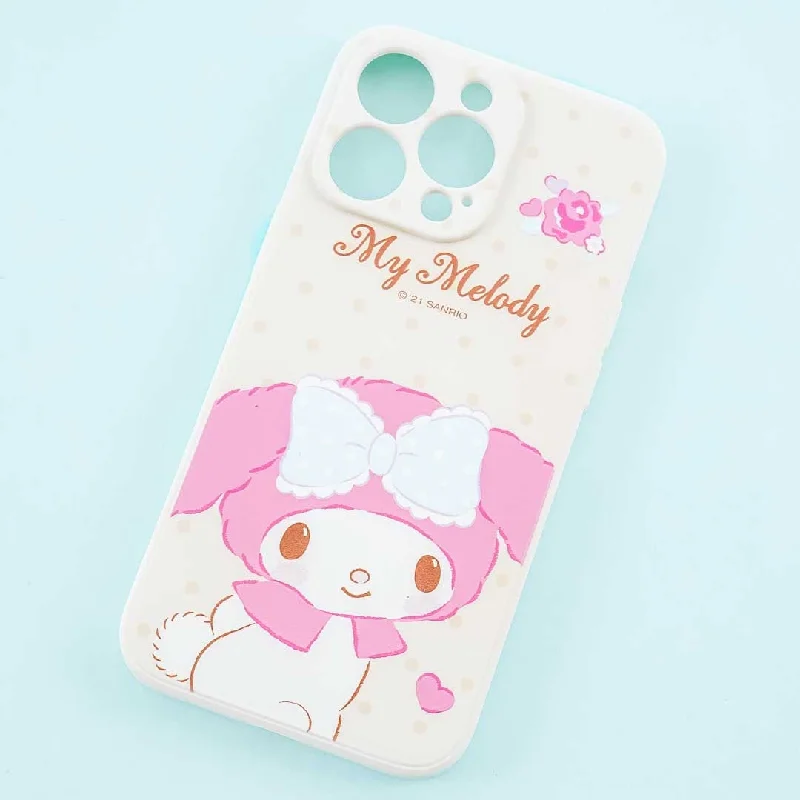 My Melody Polka Dot Soft Phone Case for iPhone 13 Pro