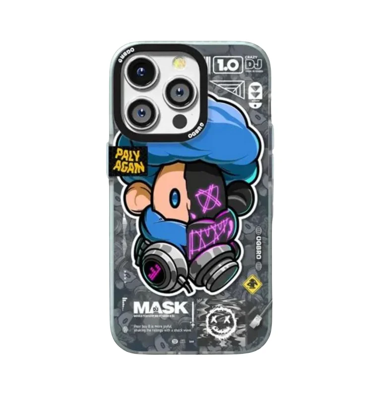 OGBRO Crazy DJ Series iPhone 14 Pro 3D Case