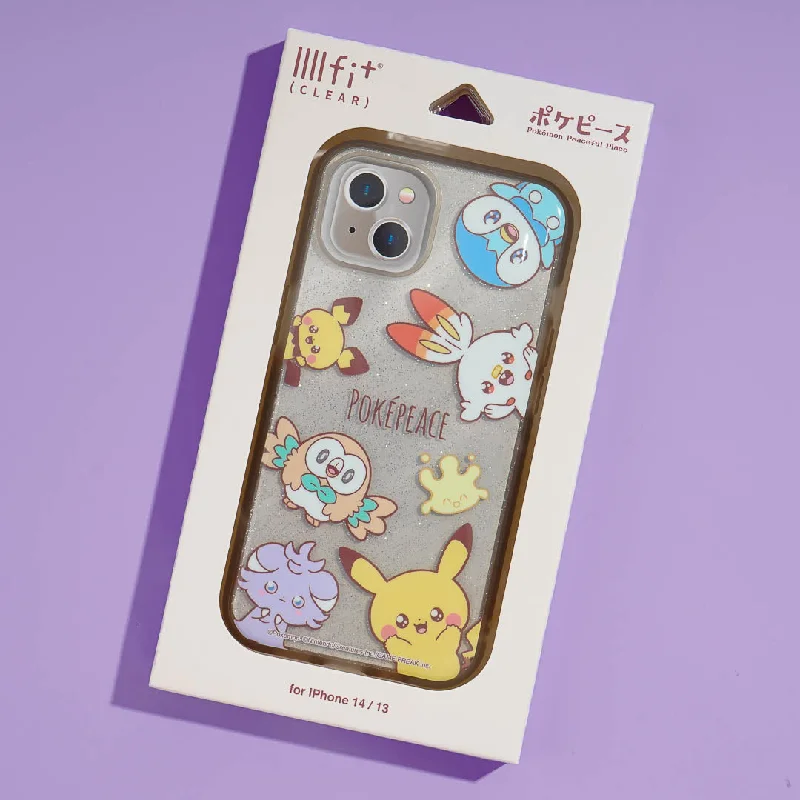 Pokemon Pokepeace Clear Phone Case for iPhone 13 / 14