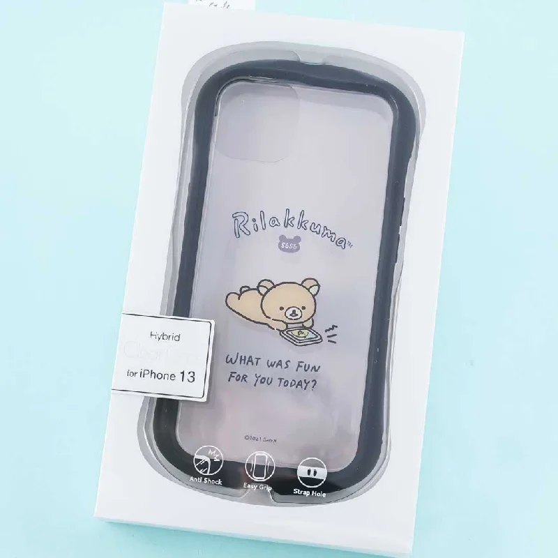 Rilakkuma Hybrid Clear Phone Case for iPhone 13