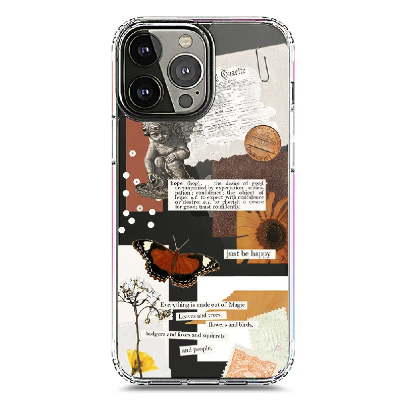 Aesthetic Design - Design 2 - Soft Phone Case - Crystal Clear Case - iPhone 13 Pro Max