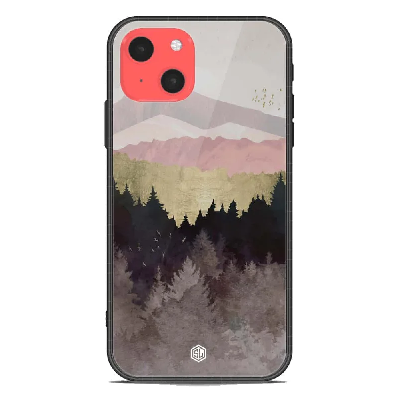 Mountains Wanderlust Series Soft Phone Case - Premium Glass Case - iPhone 13 Mini